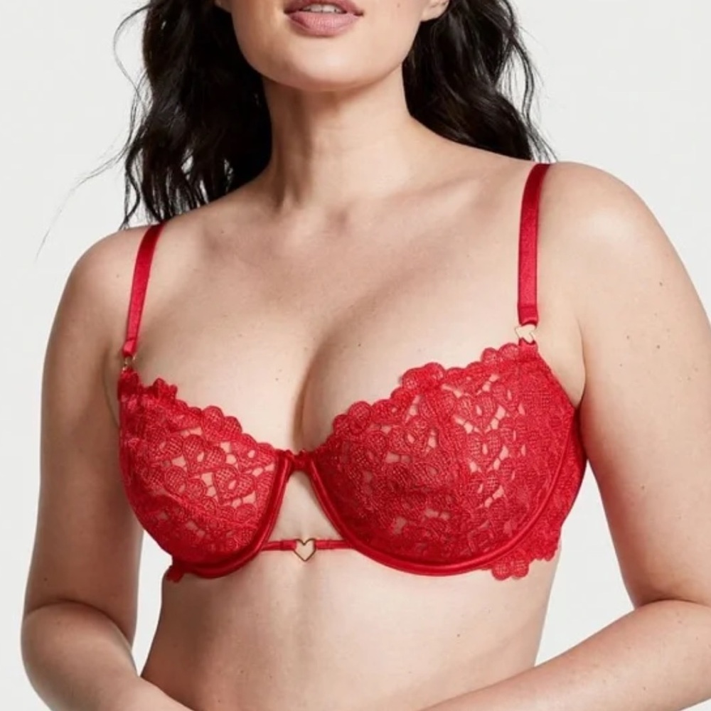 Victoria's Secret Heart Lace Bra